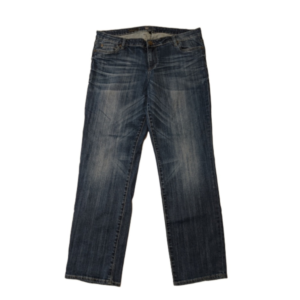 Kut from the Kloth Women's Boyfriend Jeans - Dark Wash Blue